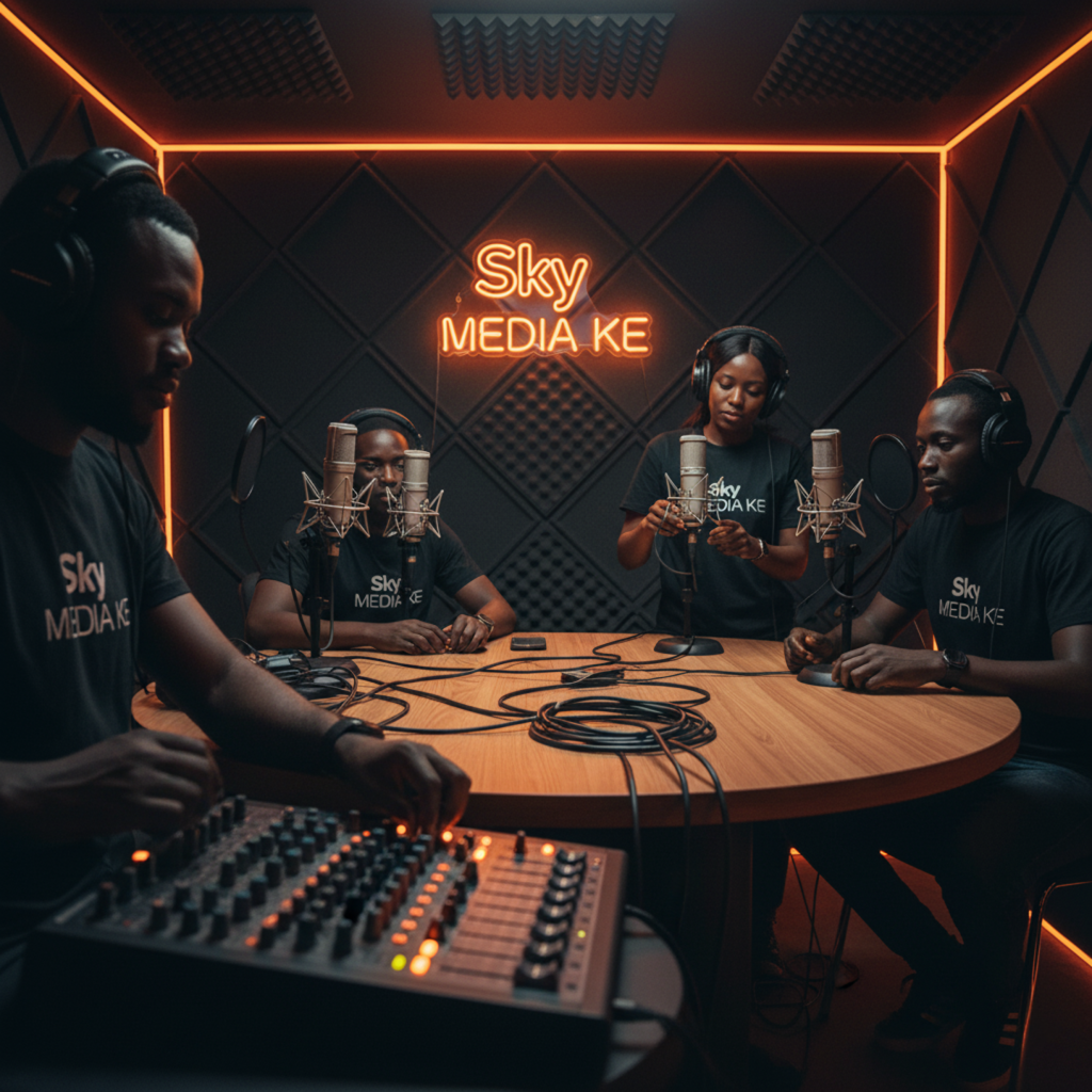 Podcast production service in Kenya