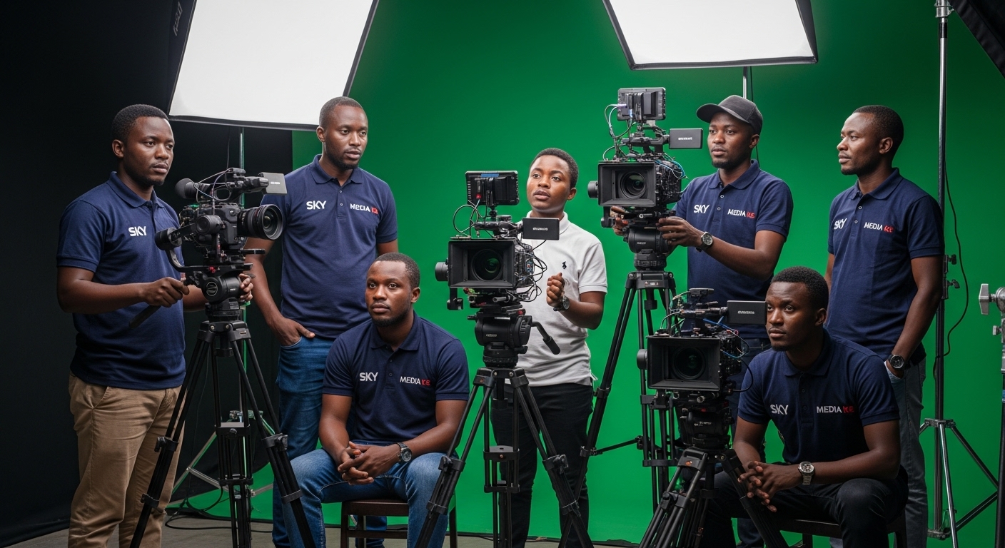 Commercial video shoot - SkyMedia Kenya Blog