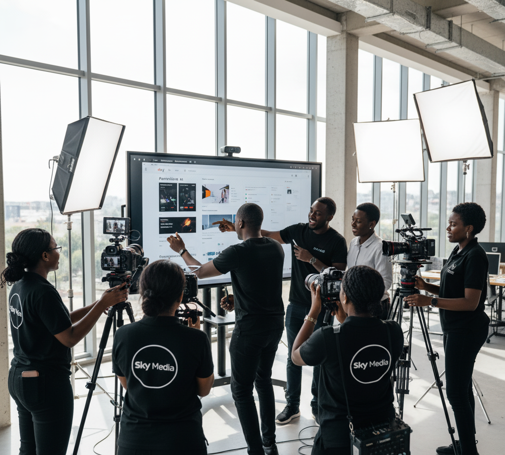 Paravision AI - Web Design Project by SkyMedia Kenya