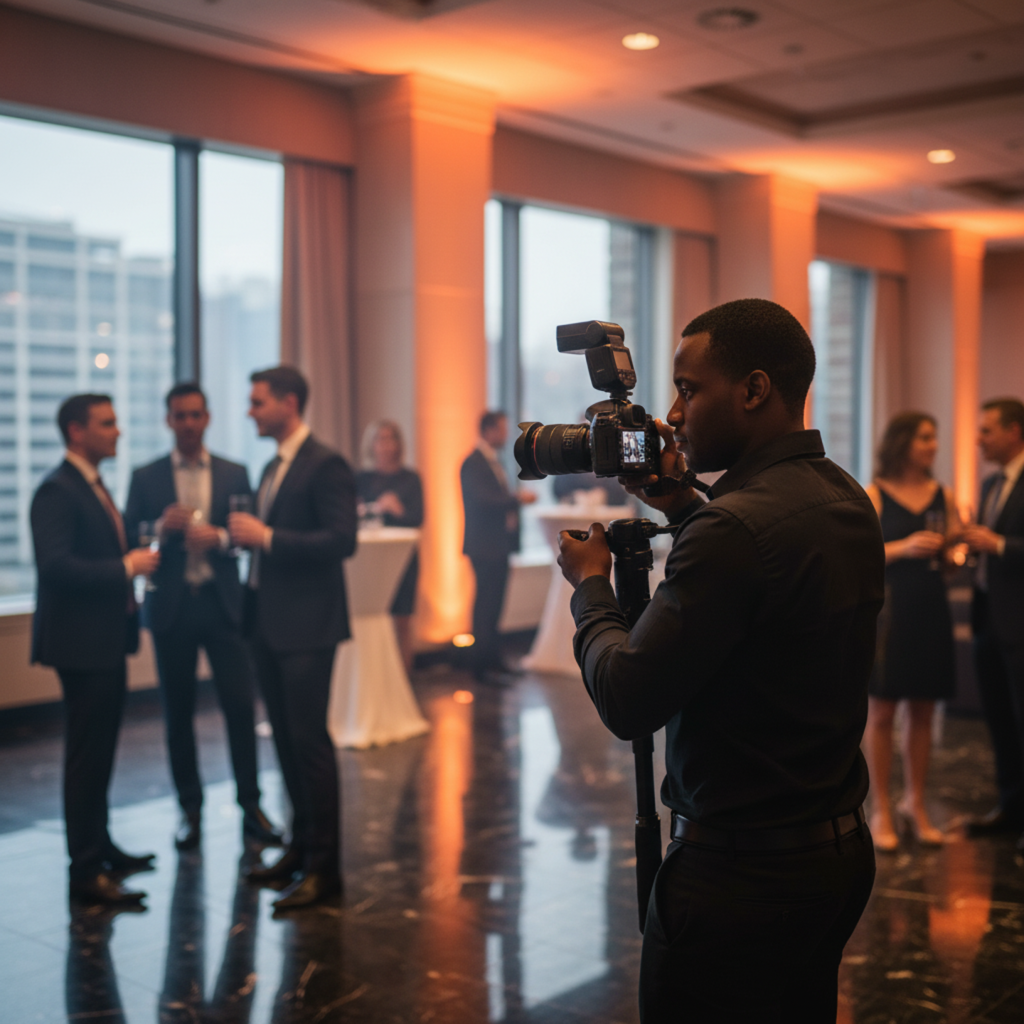 Event photography for a corporate client